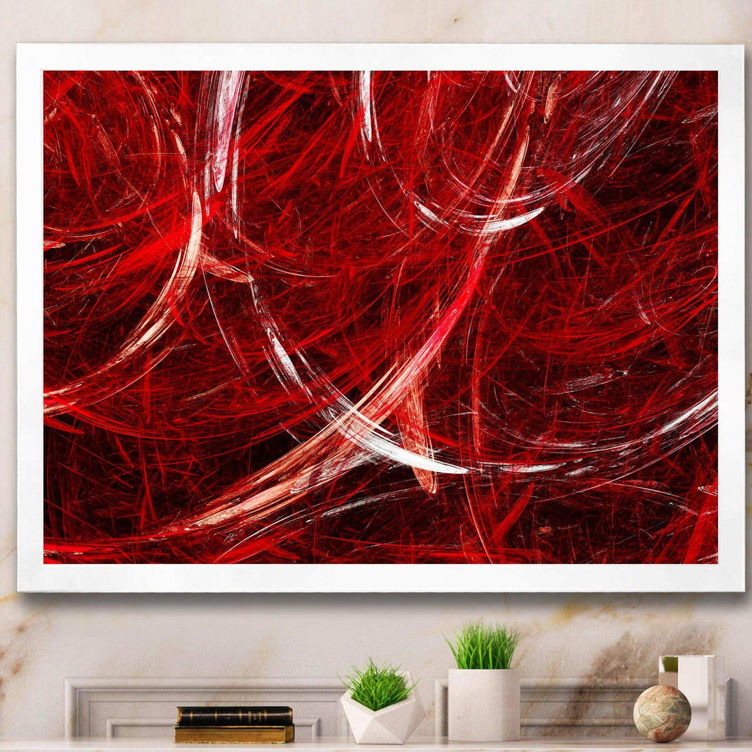 Swirling Clouds - Modern Bedroom Wall Art
