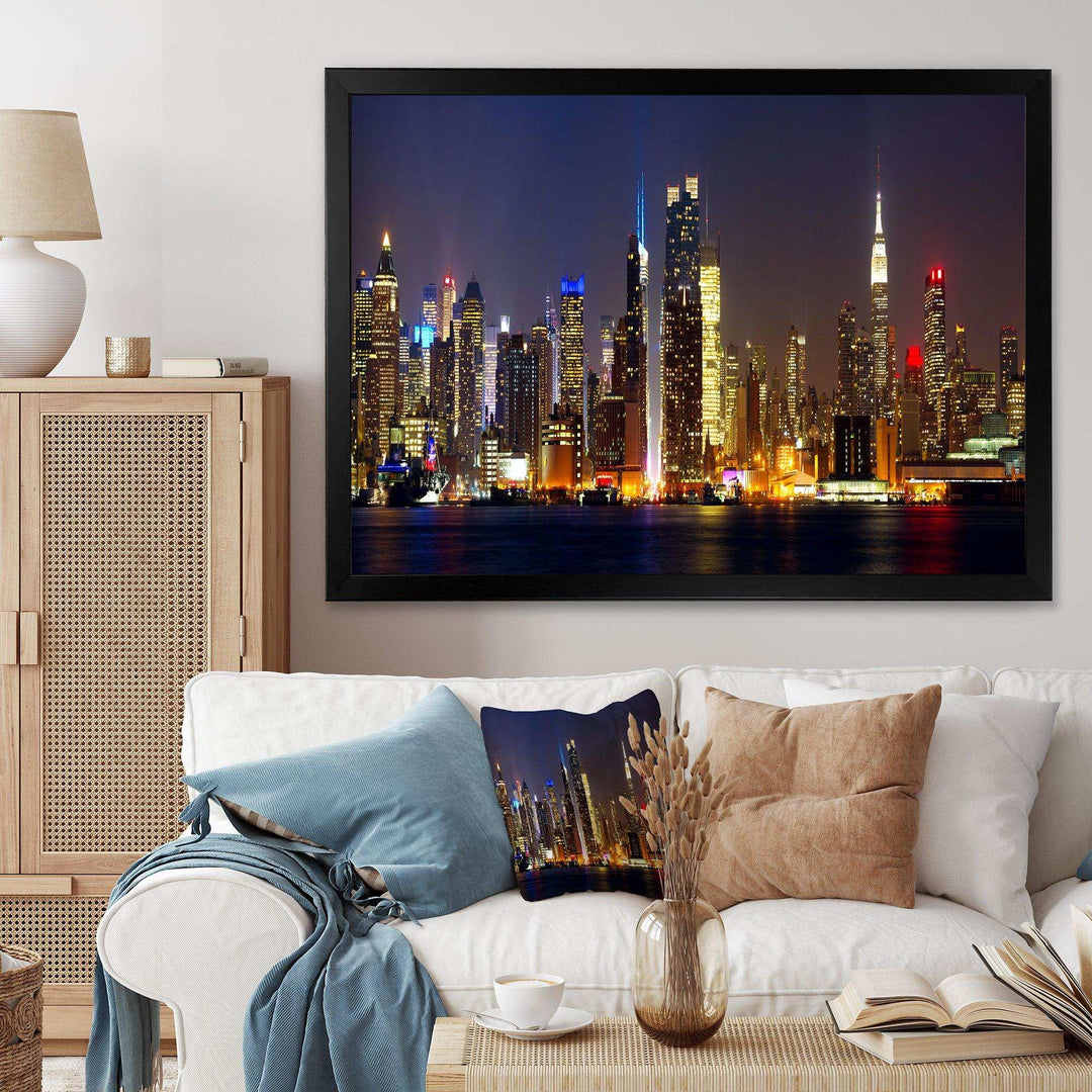 New York Skyline at Night