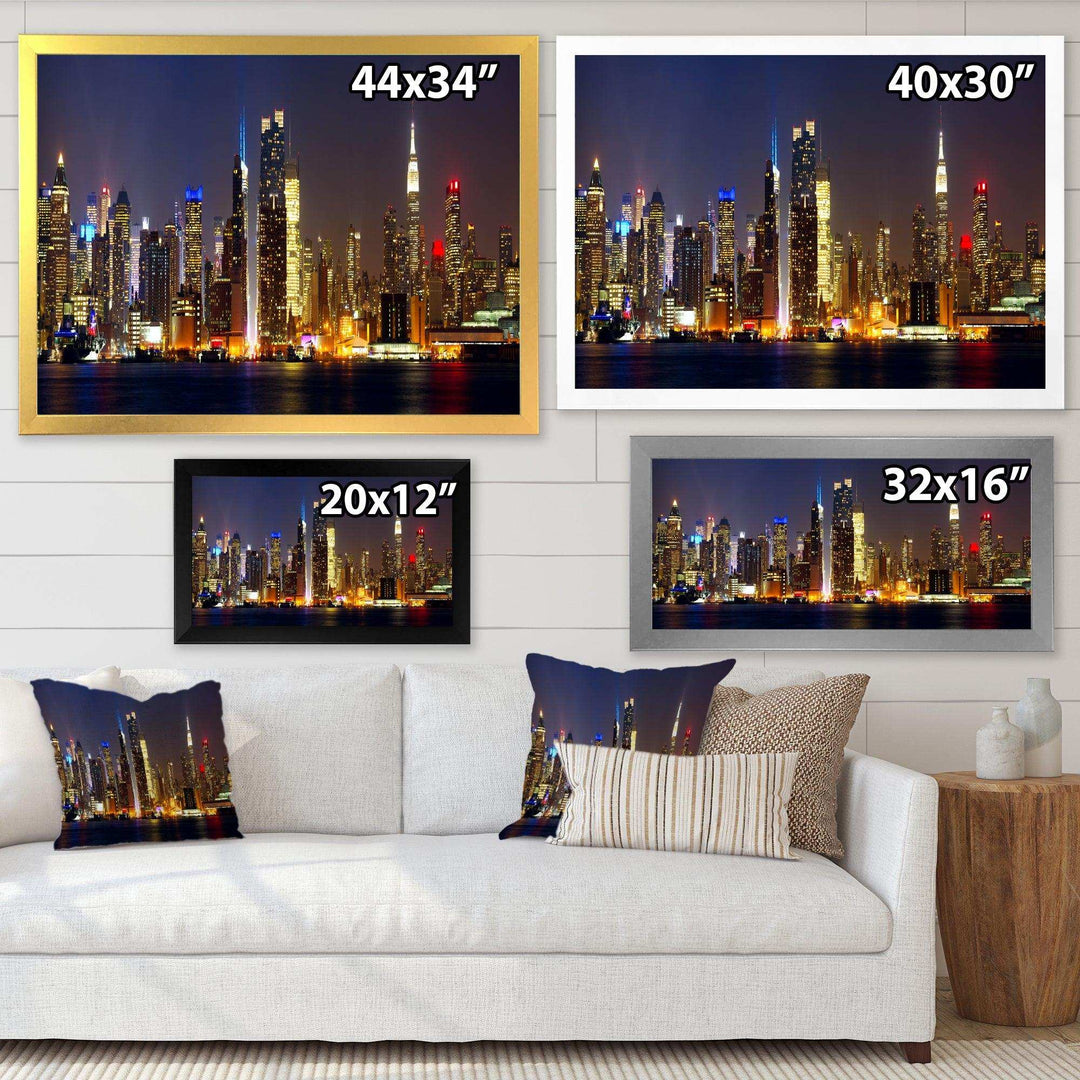New York Skyline at Night