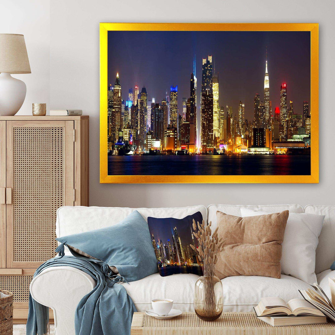 New York Skyline at Night