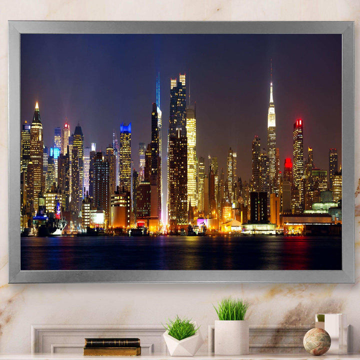 New York Skyline at Night