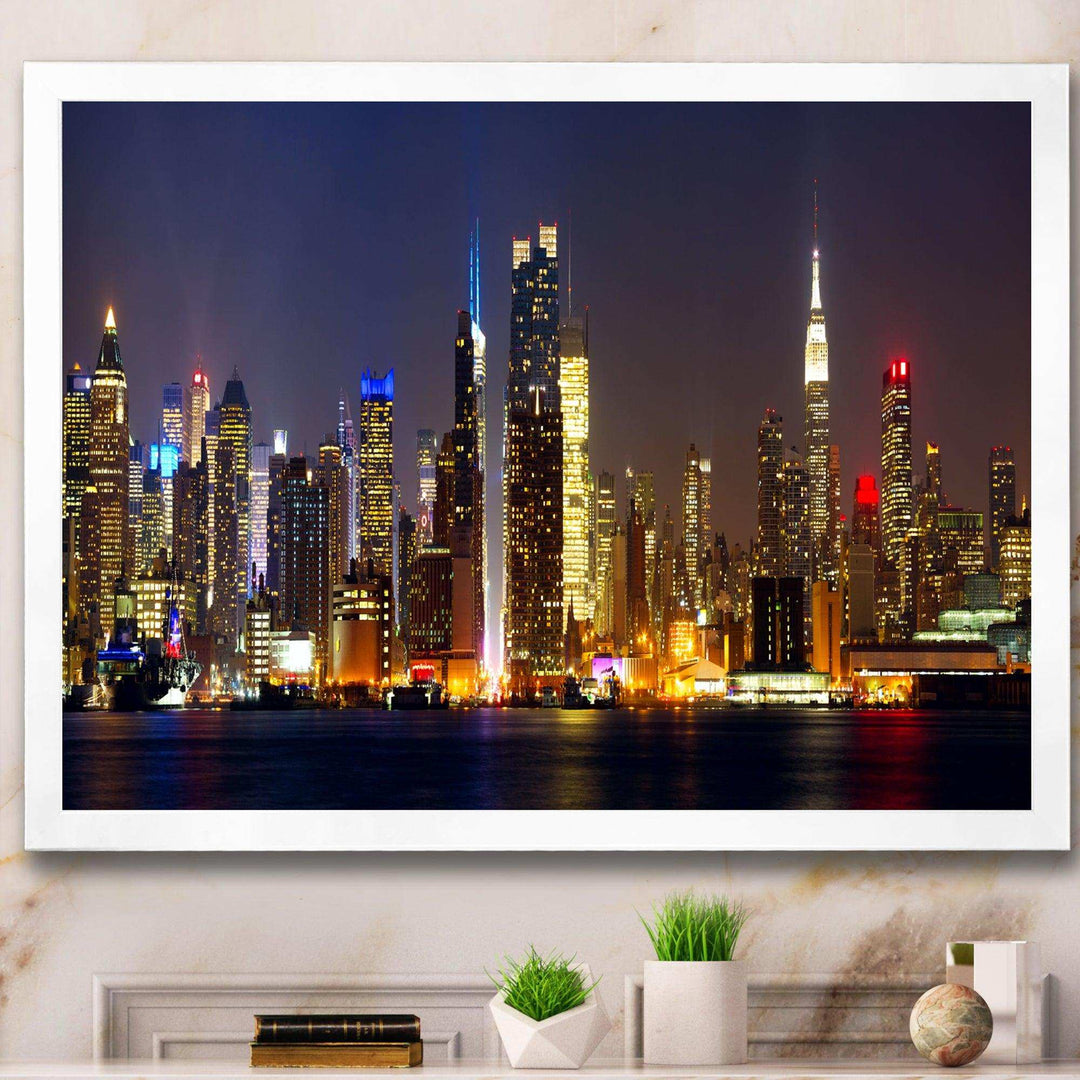 New York Skyline at Night