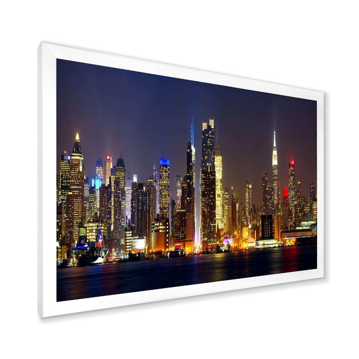 New York Skyline at Night