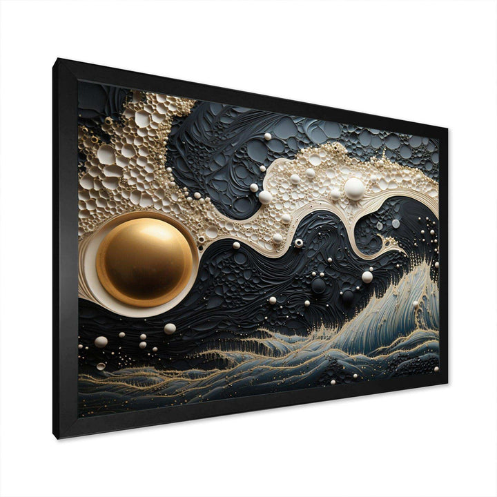 Blue White Tranquil Waters IV - Modern Wall Art Prints