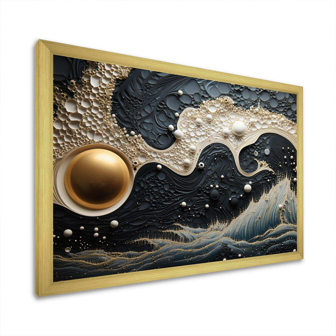 Blue White Tranquil Waters IV - Modern Wall Art Prints