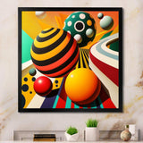 Pop Art Colorful Spheres I