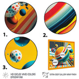 Pop Art Colorful Spheres V