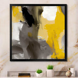 Mustard Yellow And Vivid Gray II