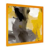 Mustard Yellow And Vivid Gray II