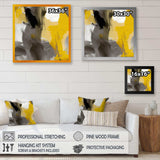 Mustard Yellow And Vivid Gray II