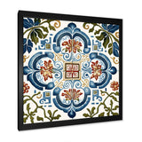 Mediterranean Tiles In Retro Blue I