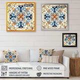 Mediterranean Tiles In Retro Blue II