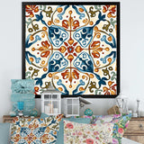 Mediterranean Tiles In Retro Blue III