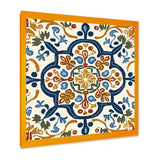 Mediterranean Tiles In Retro Blue IV