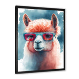 Cool Alpaca With Sunglasses Watercolour II