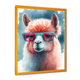 Cool Alpaca With Sunglasses Watercolour II