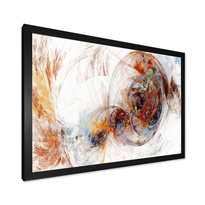 Colored Smoke Brown - Modern Bedroom Wall Art