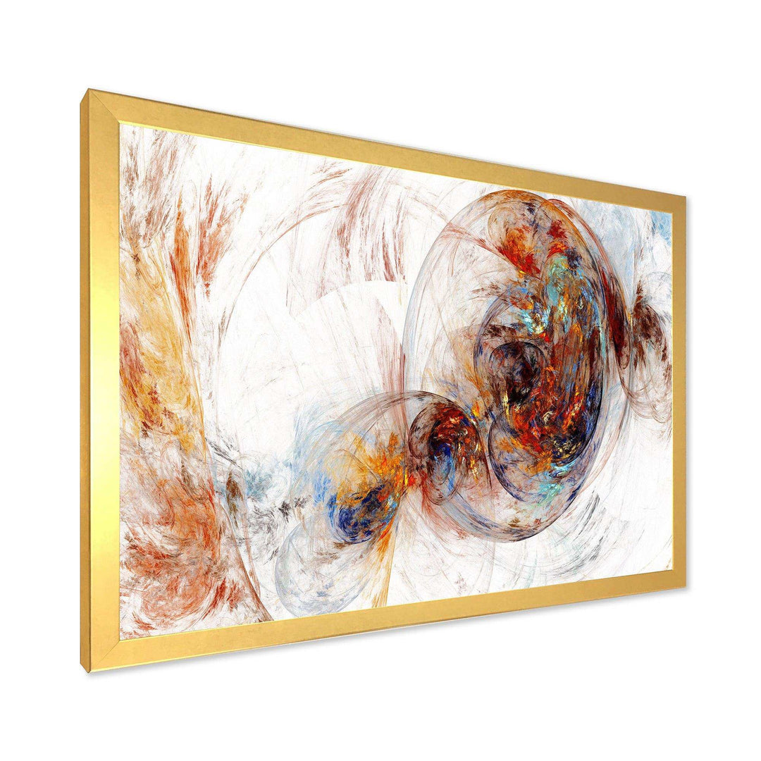 Colored Smoke Brown - Modern Bedroom Wall Art