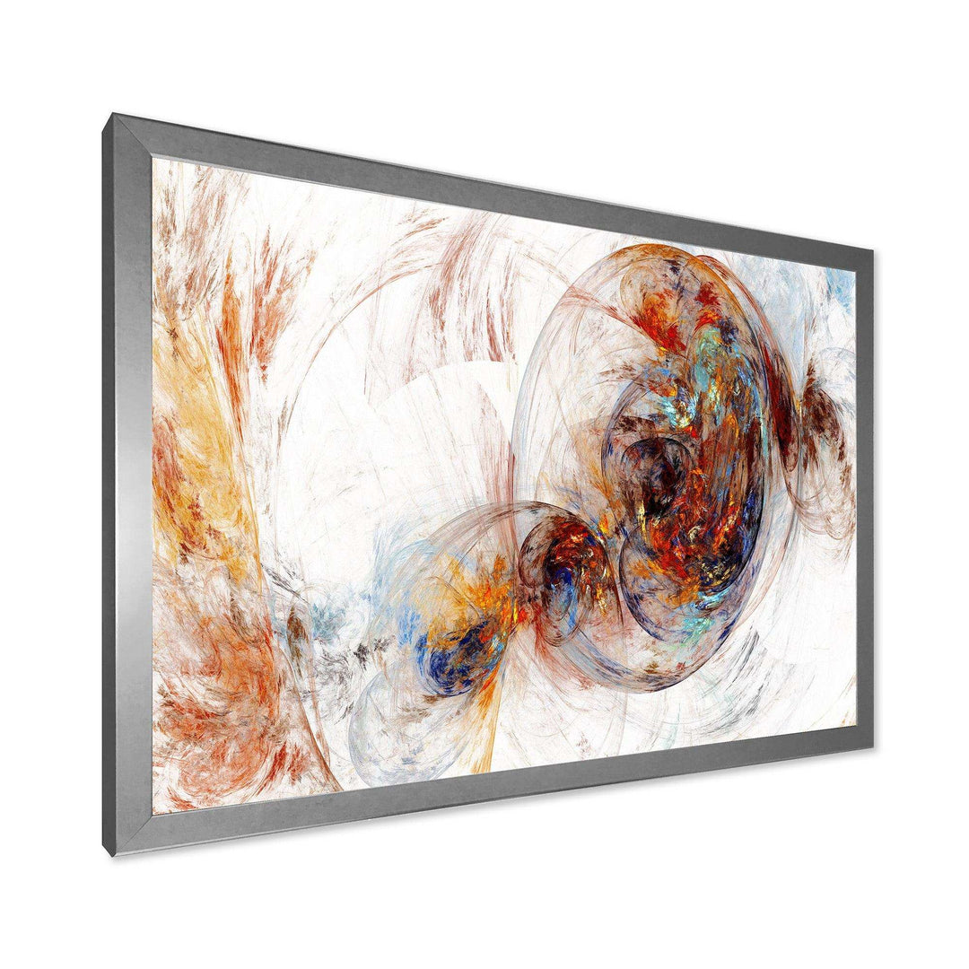 Colored Smoke Brown - Modern Bedroom Wall Art