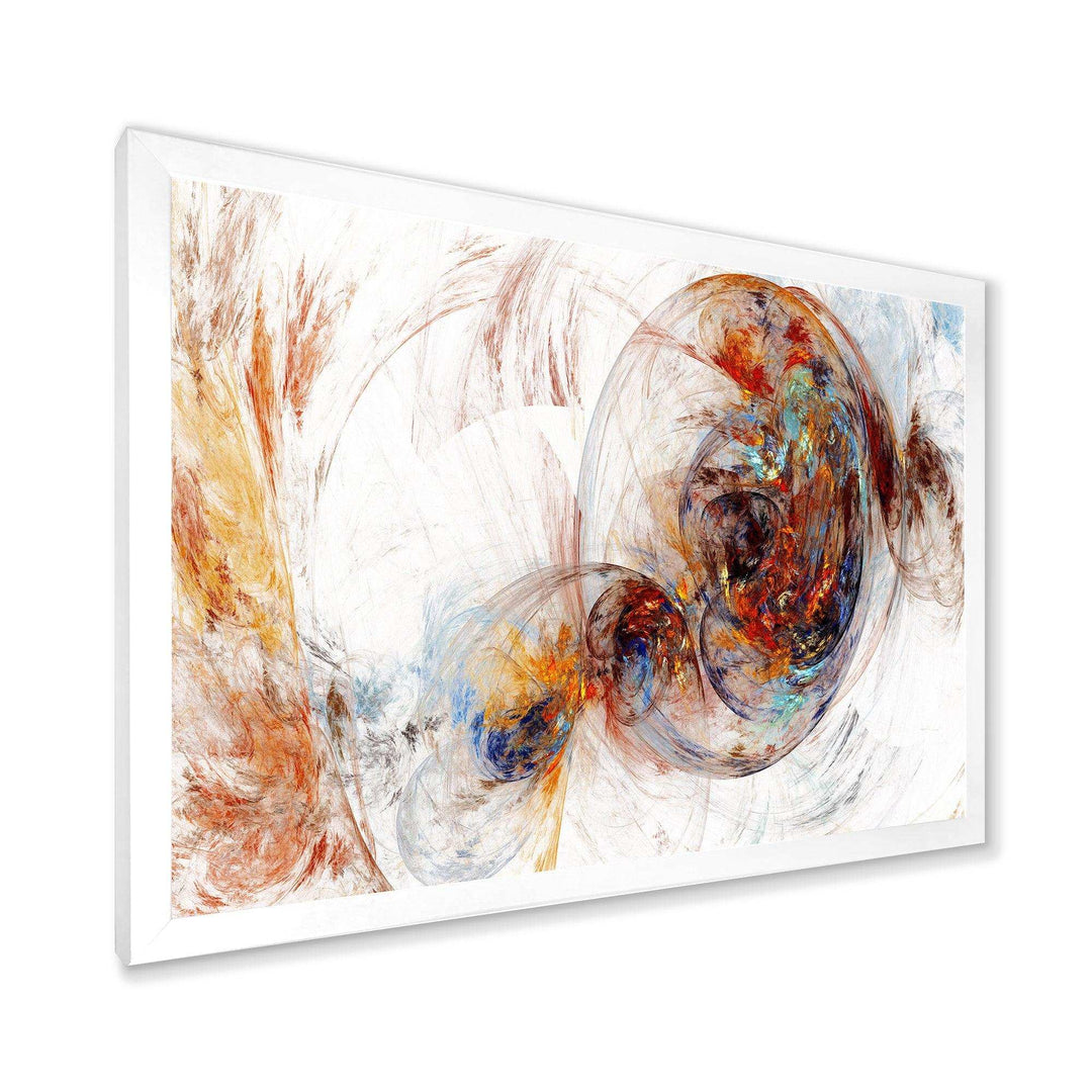 Colored Smoke Brown - Modern Bedroom Wall Art
