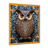 White Owl On Azulejo