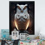 Luminous White Owl I