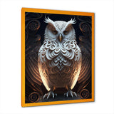 Luminous White Owl I