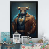 Fancy Bitcoin Bull With Bitcoin Chain II