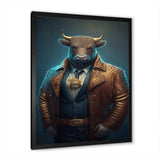 Fancy Bitcoin Bull With Bitcoin Chain II