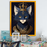 Portrait Of A Royal Blue Cat Prince II