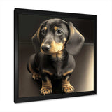 Sweet Daschund Portrait