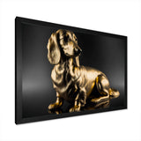 Golden Glam Dachshund I