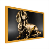 Golden Glam Dachshund I