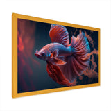 Magnificent Bettafish In Shades Of Blue And Purple II