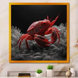 Red Deepsea Crab In Red And Black VI