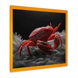 Red Deepsea Crab In Red And Black VI