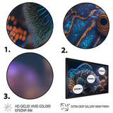 Beautiful Mandarin Fish In Shades Of Blue I