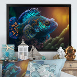 Beautiful Mandarin Fish In Shades Of Blue VI