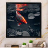 Black And Red Tropical Fish II