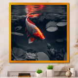 Black And Red Tropical Fish II