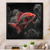 Black And Red Tropical Fish III