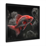 Black And Red Tropical Fish III