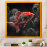 Black And Red Tropical Fish III