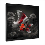 Black And Red Tropical Fish IV