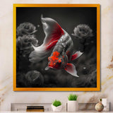 Black And Red Tropical Fish IV