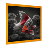 Black And Red Tropical Fish IV