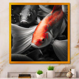 Black And Red Tropical Fish V