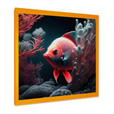 Tropical Fish In Shades Of Red And Blue I