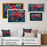 Tropical Fish In Shades Of Red And Blue III