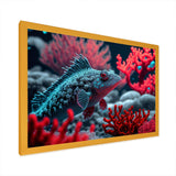 Tropical Fish In Blue And Red I